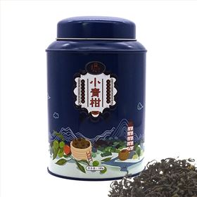 双盖小青柑茶叶铁罐定制