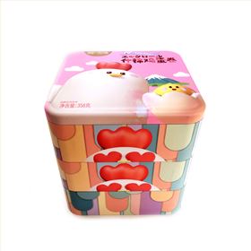 手提三层礼品铁盒