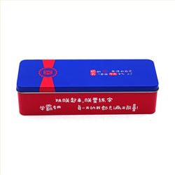 长方形文具铁盒
