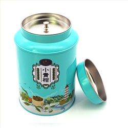 小青柑茶叶铁罐包装