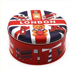 英国风格饼干铁盒