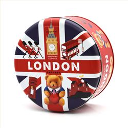 英国风格饼干铁盒