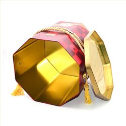 带手提礼品饼干铁盒