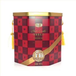 带手提礼品饼干铁盒