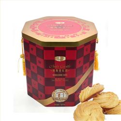 带手提礼品饼干铁盒
