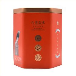 100g六角形茶叶铁罐