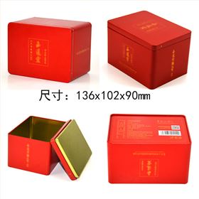 滇红工夫茶铁盒尺寸