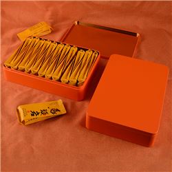 公版带泡茶铁盒