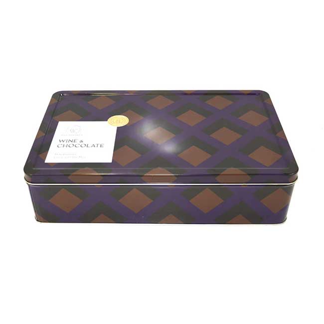 创意长方形巧克力铁盒包装