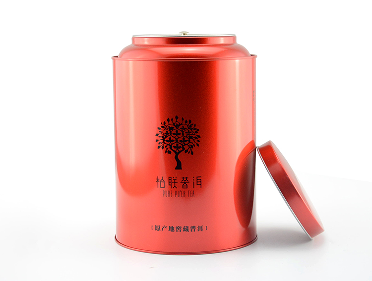 普洱茶铁罐包装