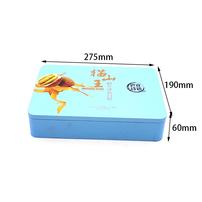 四粒装月饼铁盒包装尺寸