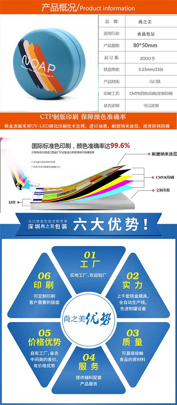 糖果铁盒制作过程