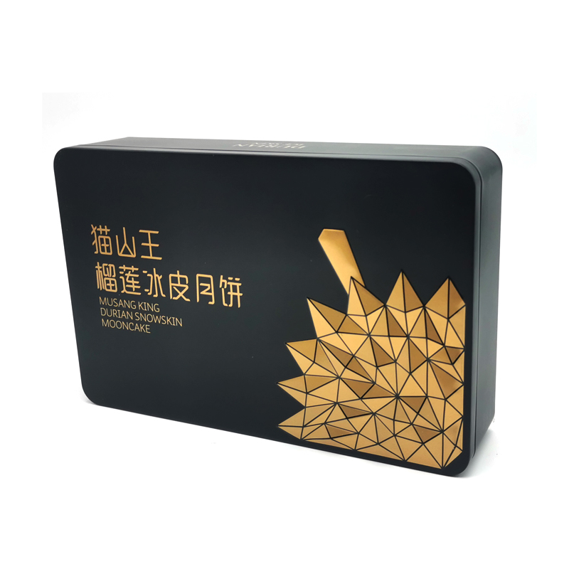公版榴莲冰皮月饼铁盒