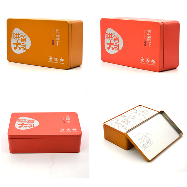 豆腐干食品铁盒包装