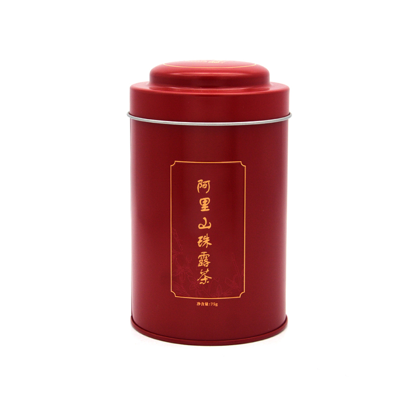 阿里山珠露茶铁罐